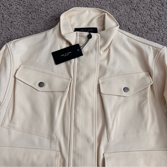 Rag & Bone Trail Crop Jacket Womens M - Picture 8 of 16
